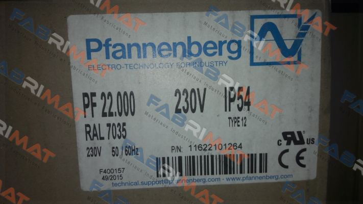 Pfannenberg-PF22.000 OEM- alternative 11622101055/ PF22.000  price
