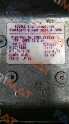 Küenle-KPER 71 K 4  price