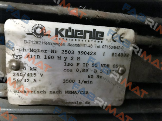 Küenle-K11R 160 MY2H  oem  price