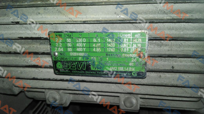 Bevi-Obsolete 1312BV490504 replaced by IE3 class F RAL5010  price
