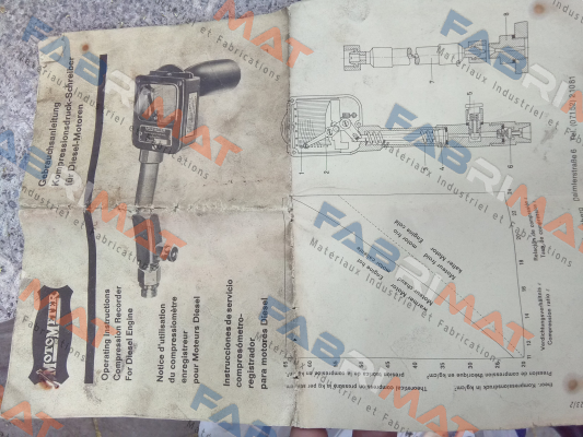 Motometer-Compression Recorder 10-40 Bar  price