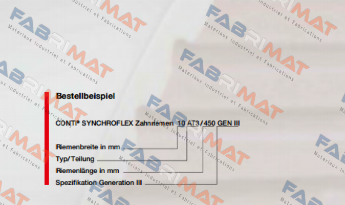 Contitech-Art. Nr. 4-00000290-6 , type 6 AT3-600  price