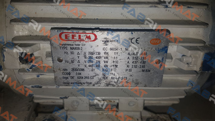 Felm-Type: MA80B-2 - obsolete replaced by BG FA2 80B-2  price