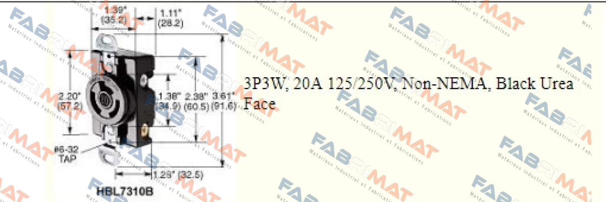 Hubbell-HBL7310B  price