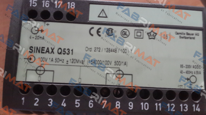 Camille Bauer-SINEAX Q531  price