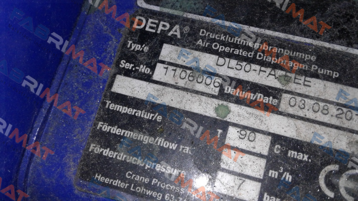 Depa-Membrane DL50E  price
