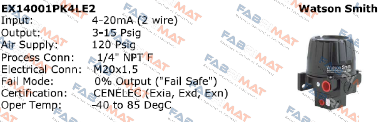 Watson Smith-EX14001PK4LE2 price