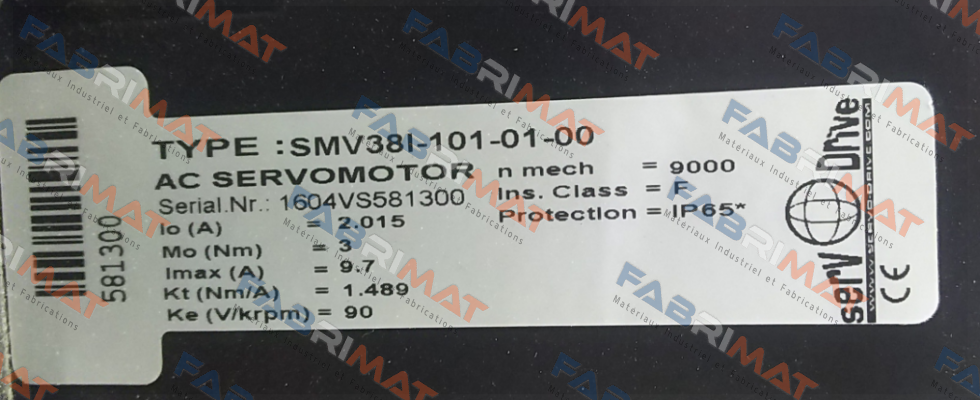 Servotecnica-SMV38I-101-01-00 price