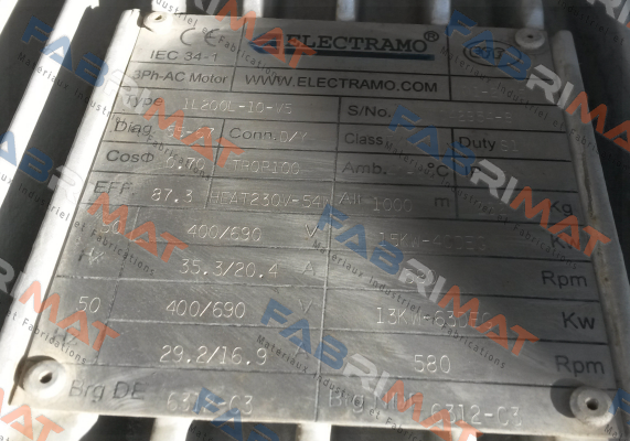 Electramo-1 L 200L-10-V5  sn 042954-8 obsolete replaced by R015.00D10F40  price