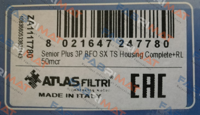 Atlas Filtri-SENIOR PLUS 3P BFO SX TS  price