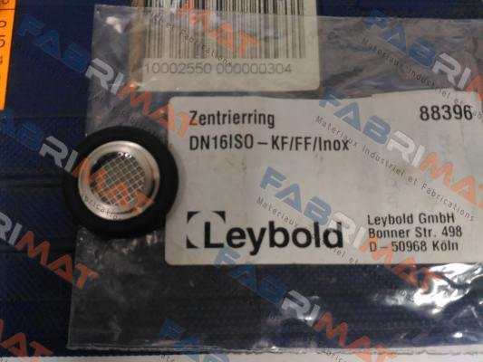 Leybold-P/N: 88396 Type: DN 16 ISO-KF/FF/Inox  price