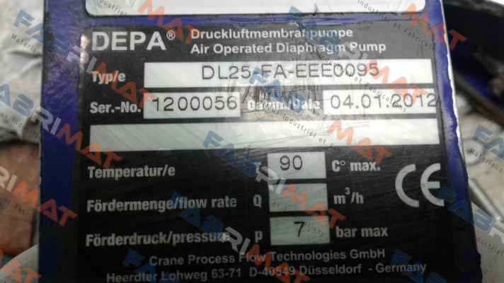 Depa-P/N: DSK-25-40-AIR  price