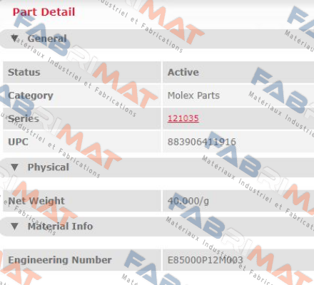 Molex-E85000P12M003  price