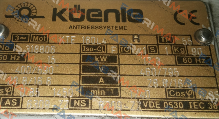 Küenle-KTE160L4 price