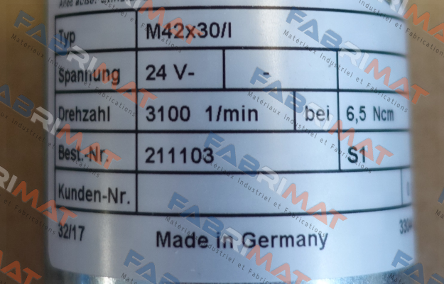Fluid-O-Tech-MG-GM42X30I(nom.speed 3100/min)  price