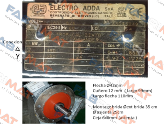 Electro Adda-FC 160 L-4/8  price