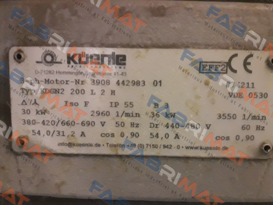 Küenle-3908 442983 01 OEM!!  price