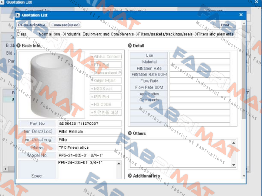 TPC-PF5-24-005-01 price