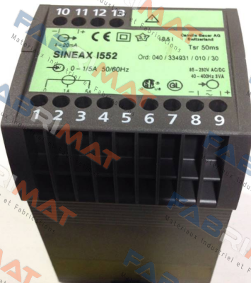 Camille Bauer-552- Sineax I 552 price