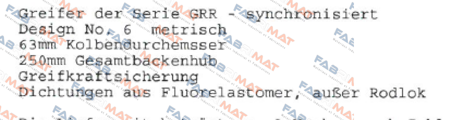 Phd-GRR12-6-63X250-H47-V1 price