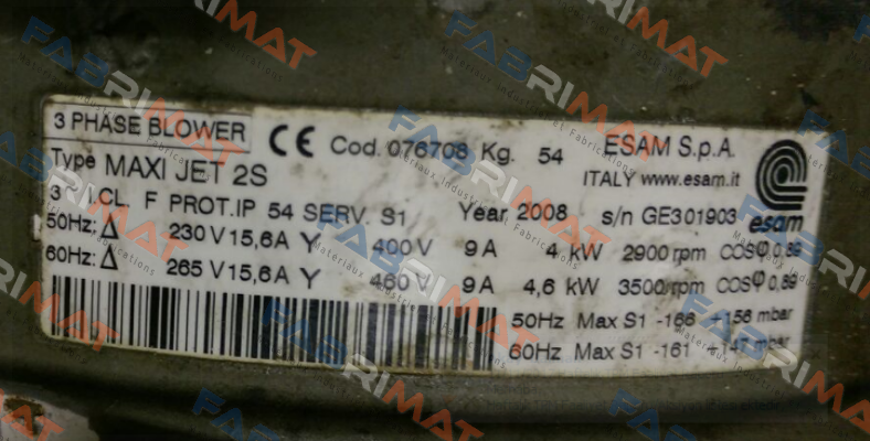 Esam-Type: Maxi-Jet 2S  price