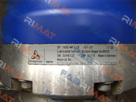 Wittenstein-SP 140S-MF2-25-1G1-2S  price