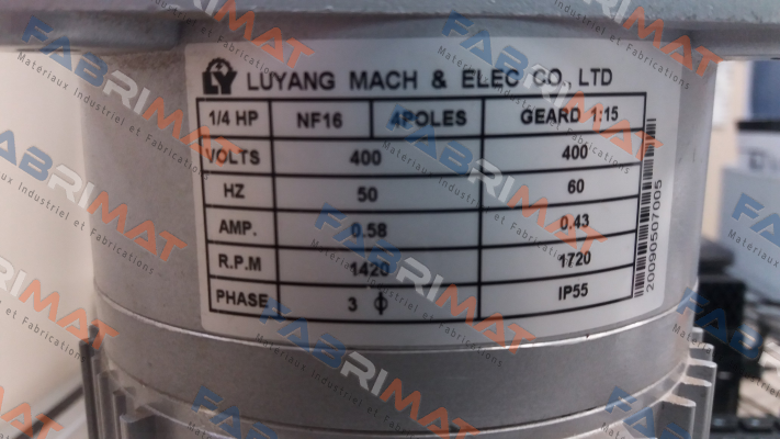 Luyang Gear Motor-J220-200-15-U1T54-G3 price