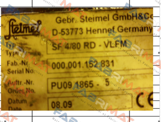 Steimel-ASF4-80RD-162584R price