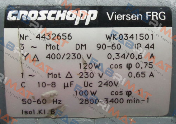 Groschopp-WK0341501 obsolete  price