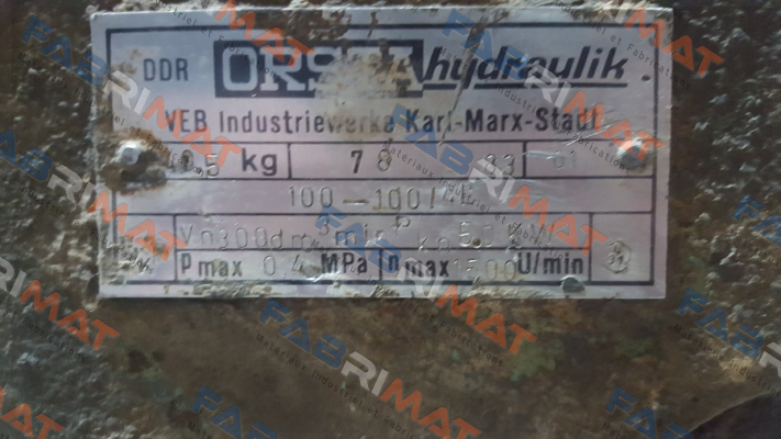 Orsta Hydraulik-100-100/4L  price