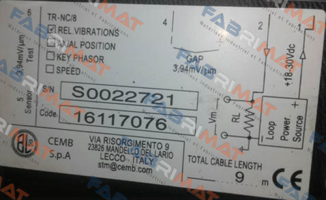 Cemb-TR-NC/8  price