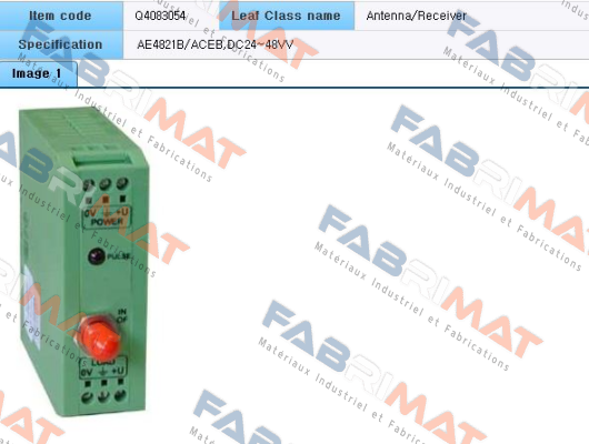 ACEB Electronique-AE4821B price