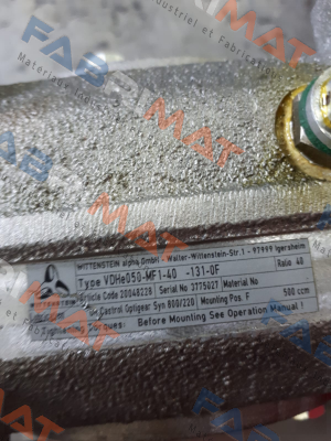 Wittenstein-VDHe050-MF1-40 -131-0F price