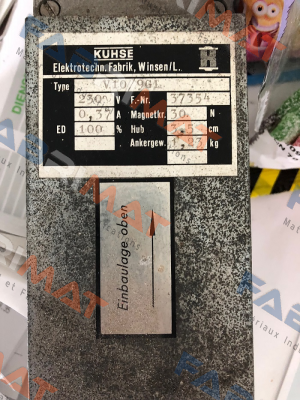 Kuhse-5293460101, type V10/9 GL RE 110V AC price