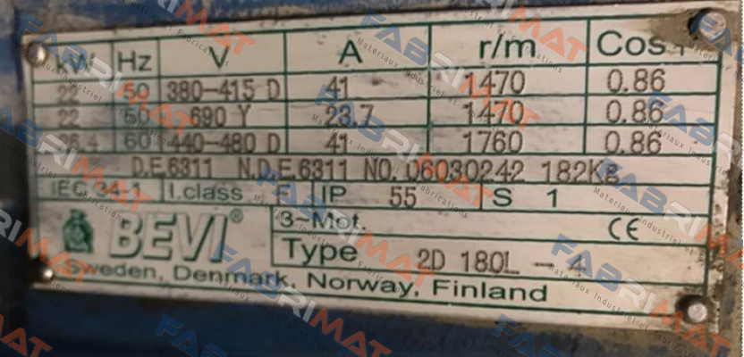 Bevi-2D 180l-4, obsolete replaced by 3D  price