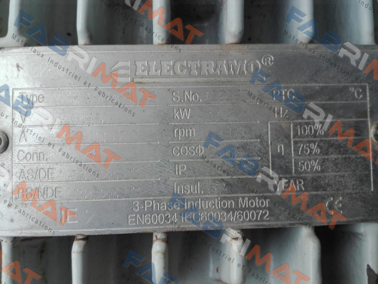 Electramo-MOD. YX3 160M-4 V6 price