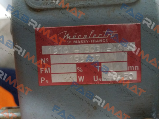 Mecalectro-1510 – 303 – 11  No: 193997 price
