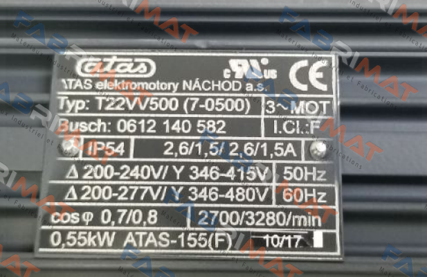 Atas-T22VV500 price