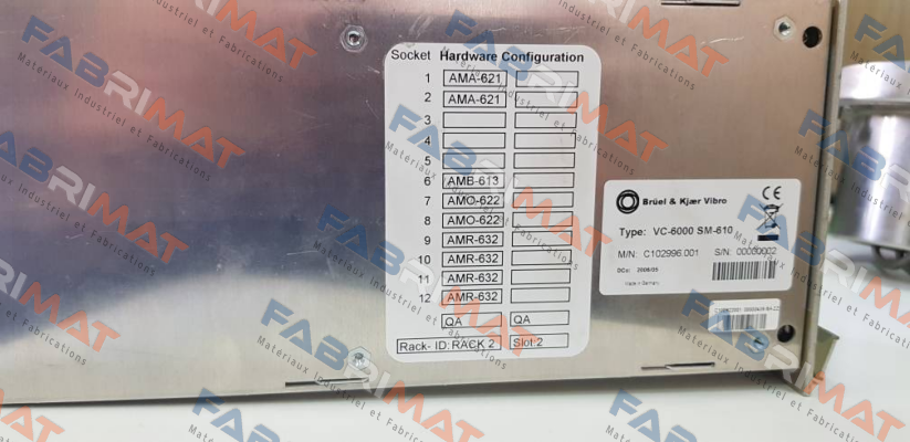 Bruel-Kjaer-Type:VC-6000 SM-610  price