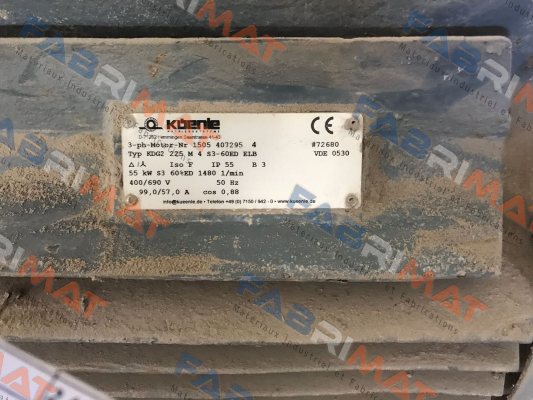 Küenle-KDG2 225 M 4 S3-60ED ELB price