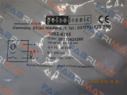Pulsotronic-9062-4265 (KJ4-M12EN60-DPS-V2) / 08310624265 price