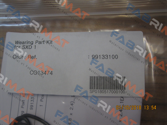 Hankison-99133100  WEARING PART KIT  price