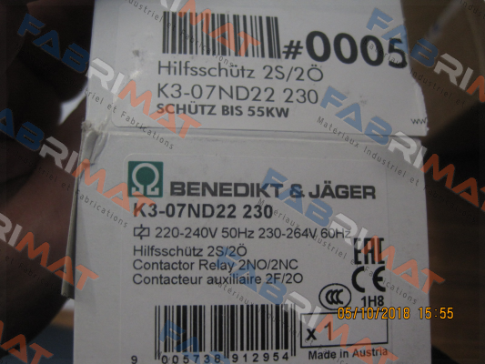 Benedict-K3-07ND22 230 price