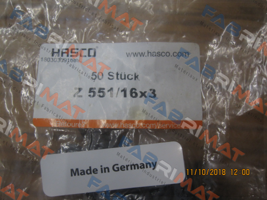 Hasco-Z551 16x3 price