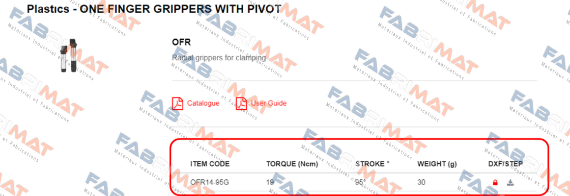 Gimatic-OFR14-95G price