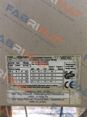 Vapac-LE05D price