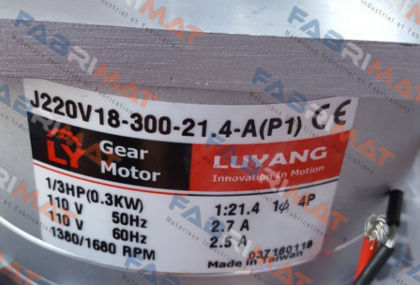 Luyang Gear Motor-J220V18-300-21.4-A(P1) price