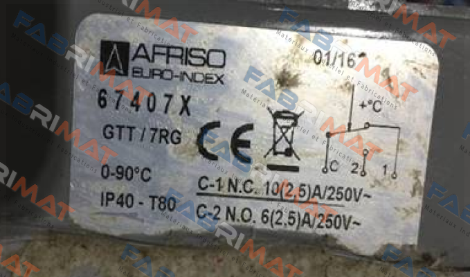 IMIT (Afriso)-P/N: 67407X, Type: GTT / 7RG price