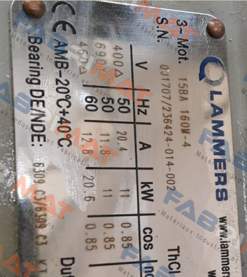 Lammers-15BA 160M-4 price