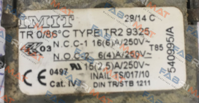 IMIT (Afriso)-Type TR2 9325, alternative TRT TR2/711 EU and ETB LS1//971 F1 price